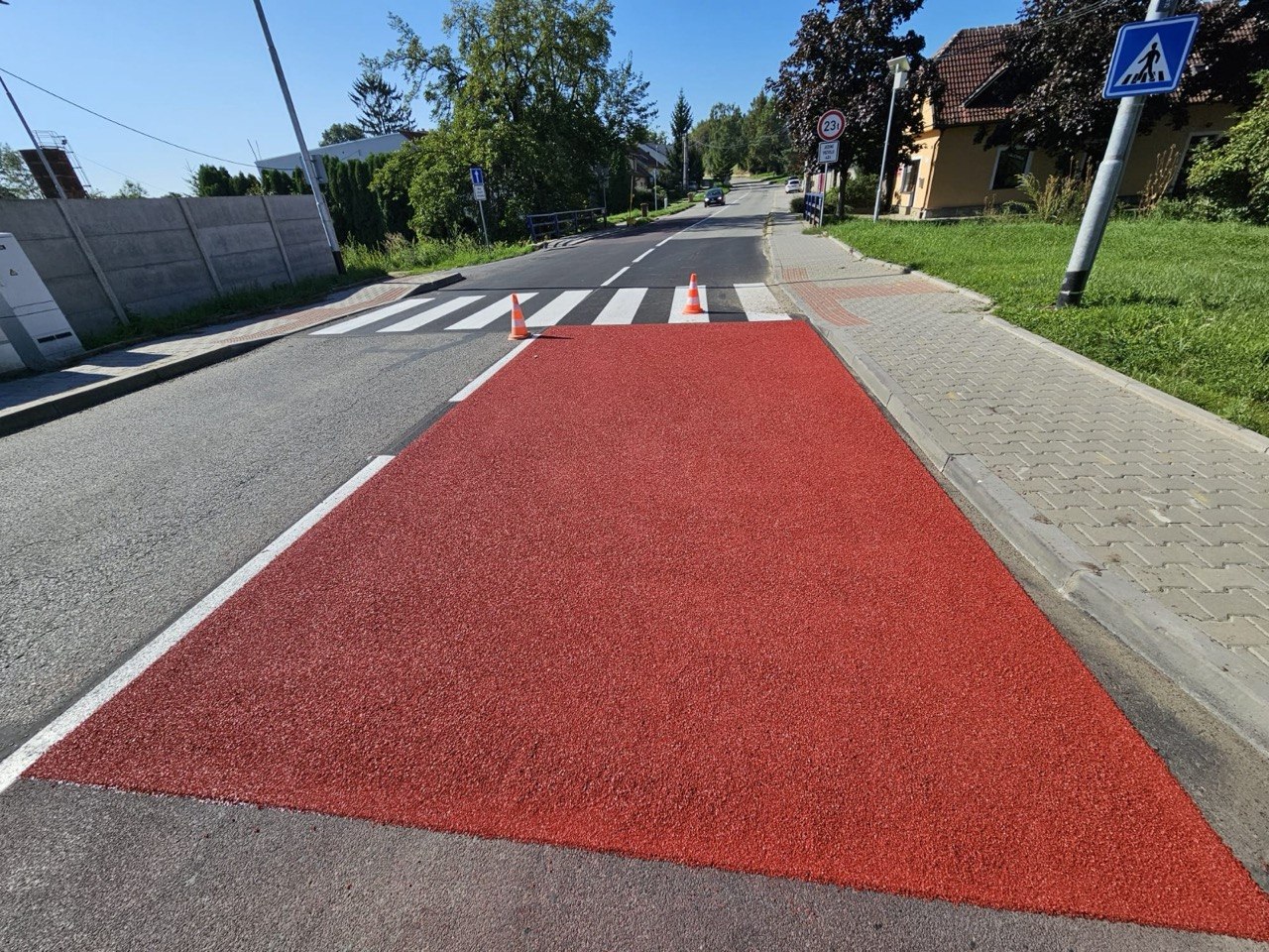 Vodorovné dopravní značení